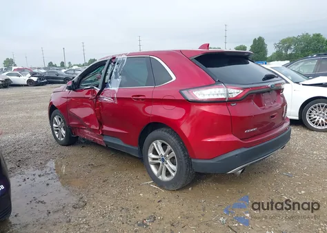 2017 Ford Edge Sel из США, поврежденный, VIN 2FMPK4J92HBB42160